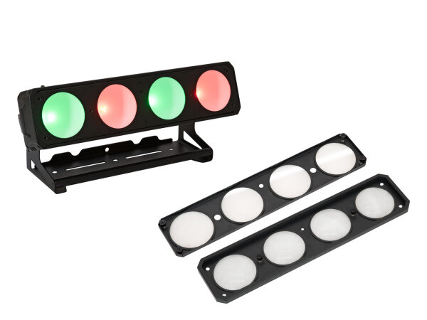 EUROLITE Set LED PMB-4 COB QCL 30W Leiste + Diffusorscheiben