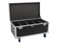 ROADINGER Flightcase 4x Multiflood IP 18x10W RGBW Wash CRMX, with wheels MK2